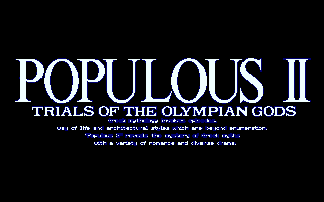 Populous II screenshot 4 for Super Famicom